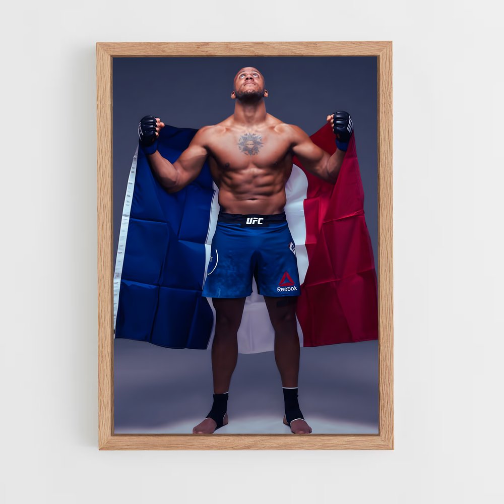 Poster Ciryl de gane – affiche MMA (vue 4)